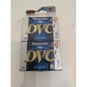Panasonic DVC SP 60 Min Digital Cassette AY-DVM60EJ Mini DV Tapes (4) NEW